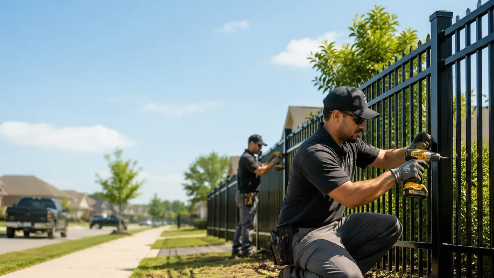 Metal Fence Installation in Gorman, TX